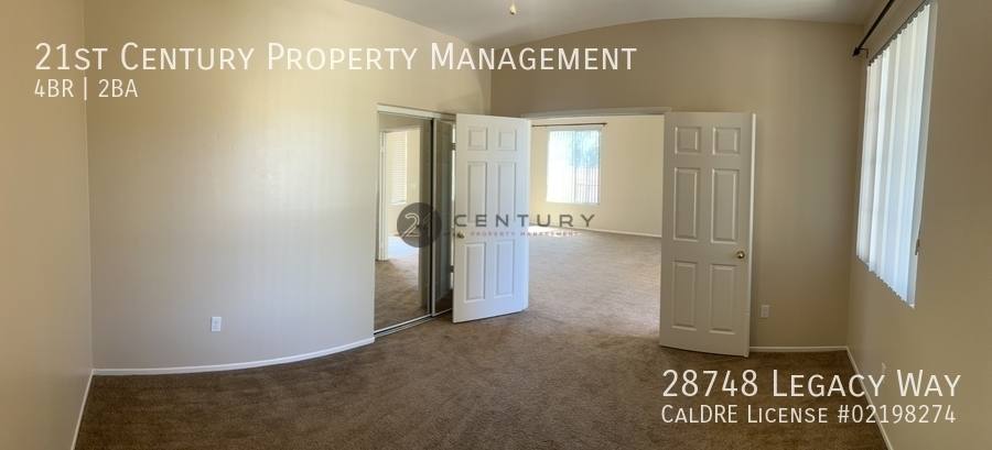 House for rent at 28748 Legacy Way, Menifee, CA 92584