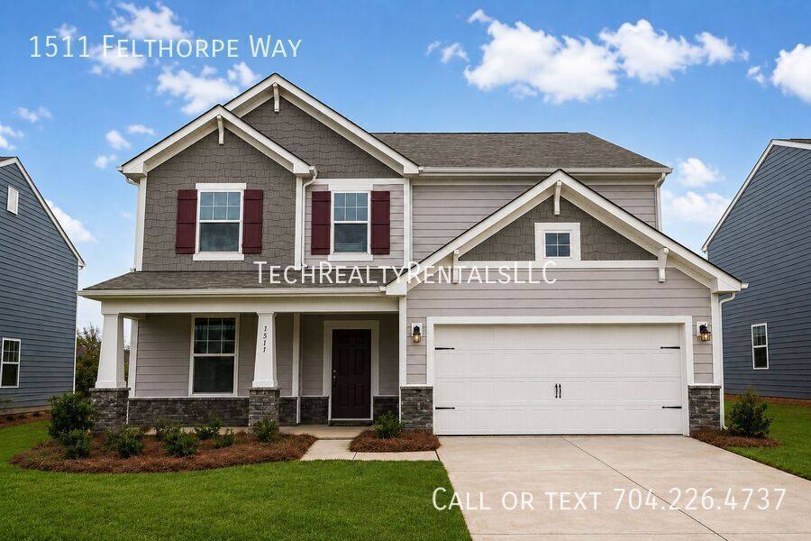 House for rent at 1511 Felthorpe Way, Indian Trail, NC 28079