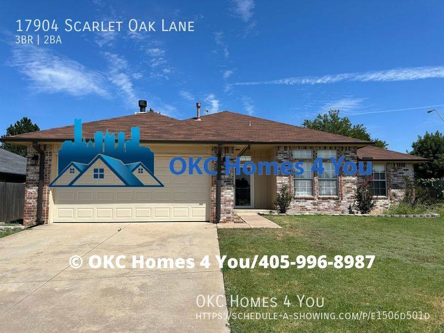 House for rent at 17904 Scarlet Oak Lane, Edmond, OK 73012