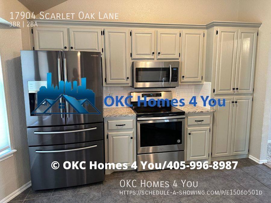House for rent at 17904 Scarlet Oak Lane, Edmond, OK 73012