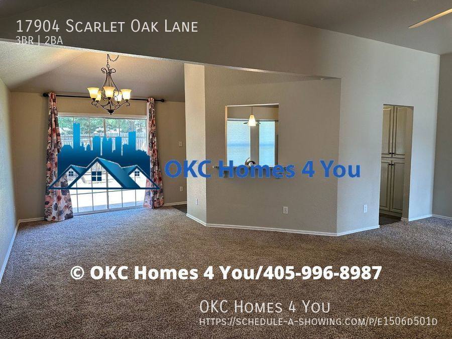 House for rent at 17904 Scarlet Oak Lane, Edmond, OK 73012