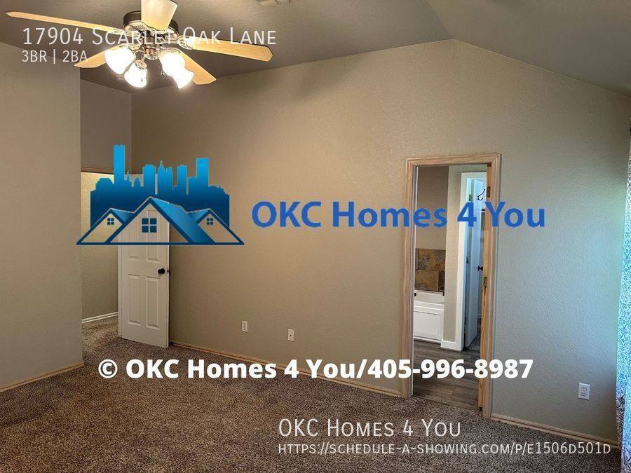 House for rent at 17904 Scarlet Oak Lane, Edmond, OK 73012