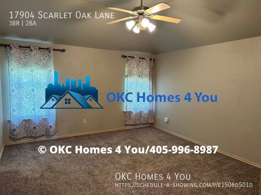 House for rent at 17904 Scarlet Oak Lane, Edmond, OK 73012