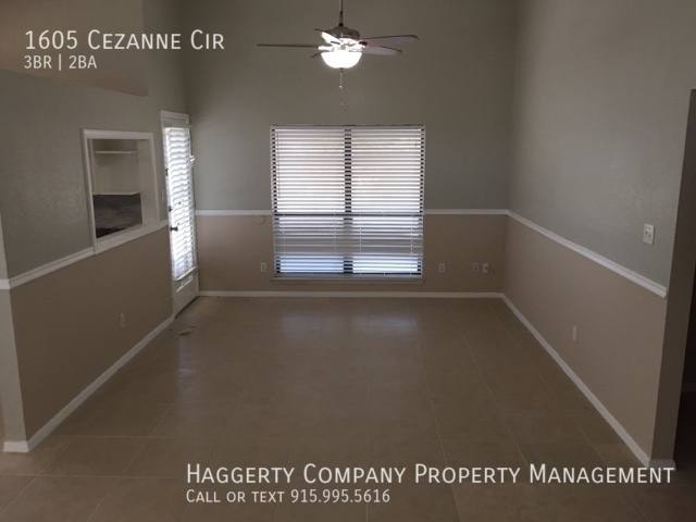 House for rent at 1605 Cezanne Circle, El Paso, TX 79936