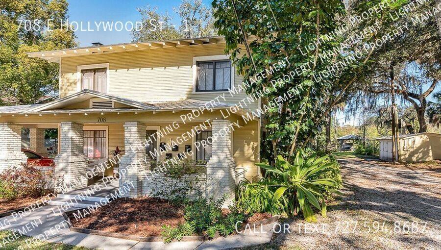 Apartment for rent at 708 E Hollywood St #1, Tampa, FL 33604