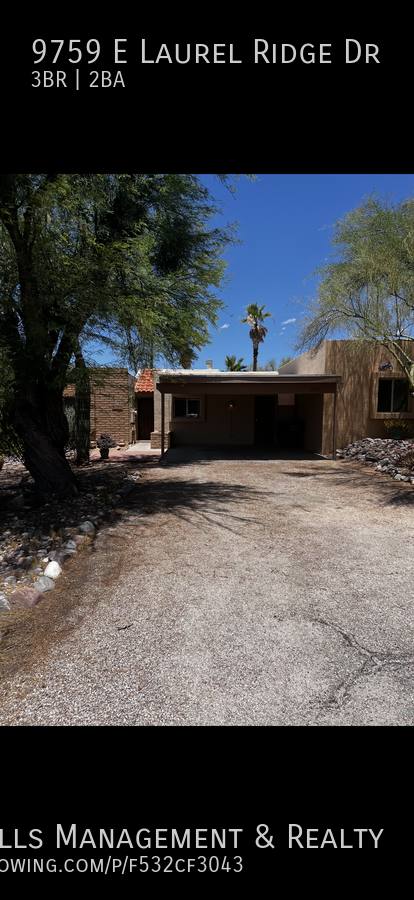 House for rent at 9759 E Laurel Ridge Dr, Tucson, AZ 85748