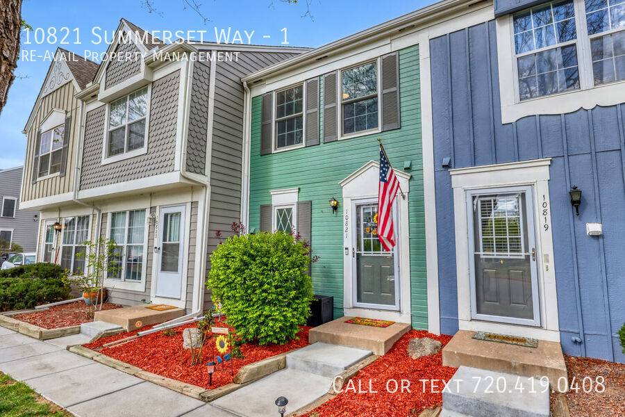 Townhouse for rent at 10821 Summerset Way #1, Parker, CO 80138