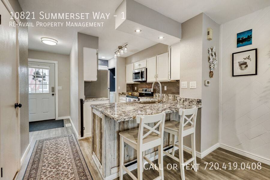Townhouse for rent at 10821 Summerset Way #1, Parker, CO 80138