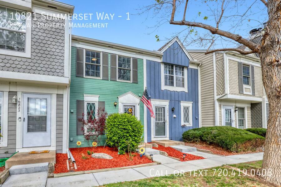 Townhouse for rent at 10821 Summerset Way #1, Parker, CO 80138