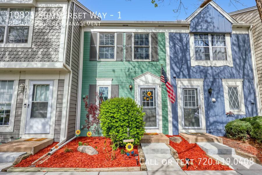Townhouse for rent at 10821 Summerset Way #1, Parker, CO 80138
