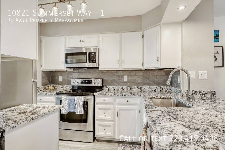 Townhouse for rent at 10821 Summerset Way #1, Parker, CO 80138