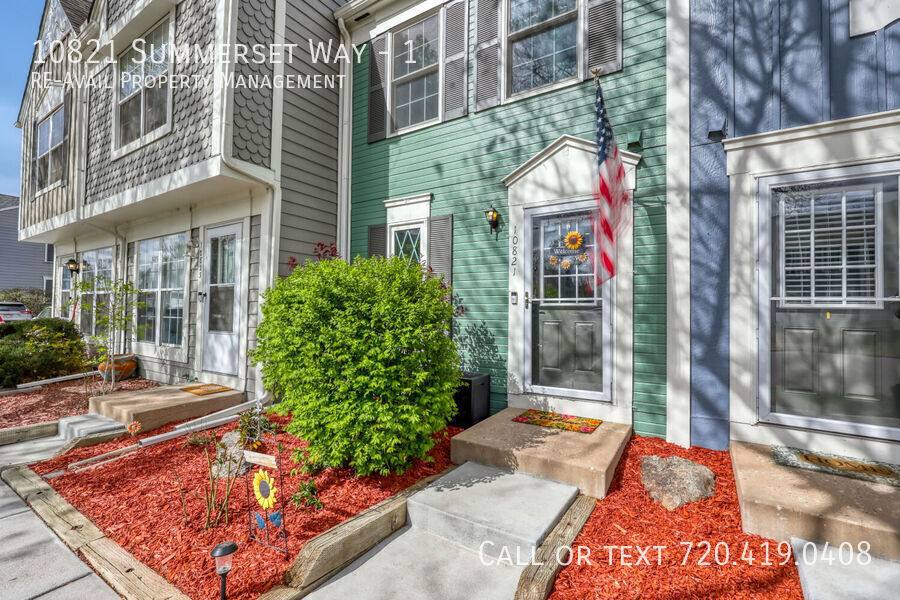 Townhouse for rent at 10821 Summerset Way #1, Parker, CO 80138