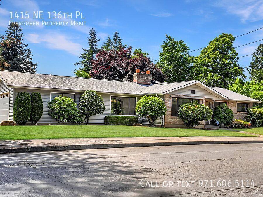 House for rent at 1415 NE 136th Place, Portland, OR 97230