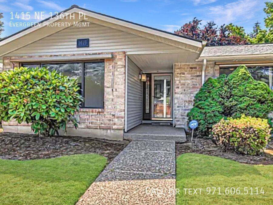 House for rent at 1415 NE 136th Place, Portland, OR 97230