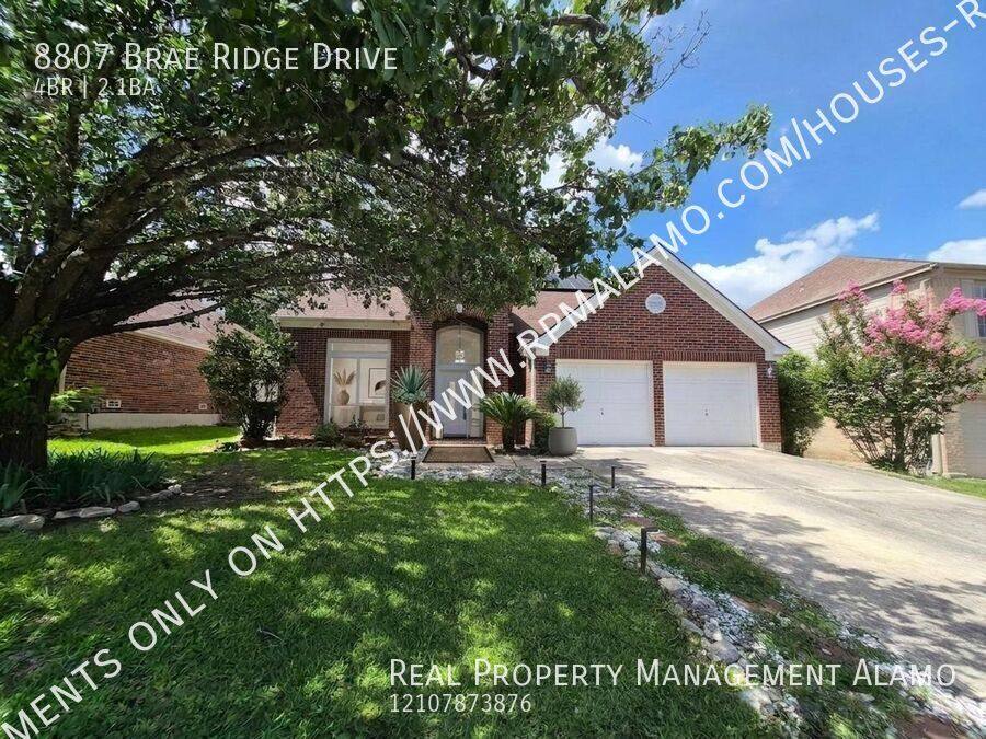 House for rent at 8807 Brae Ridge Dr, San Antonio, TX 78249
