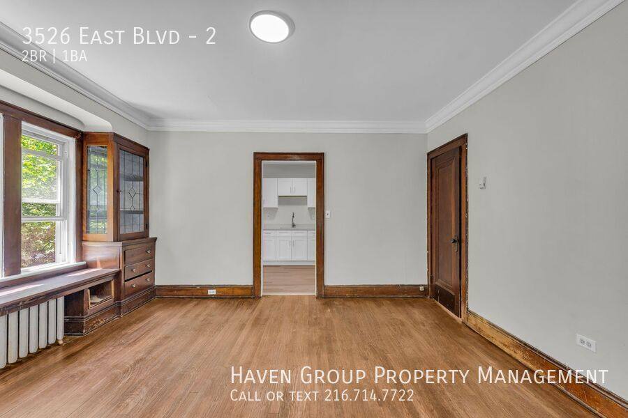 Apartment for rent at 3526 E Blvd #2, Cleveland, OH 44105