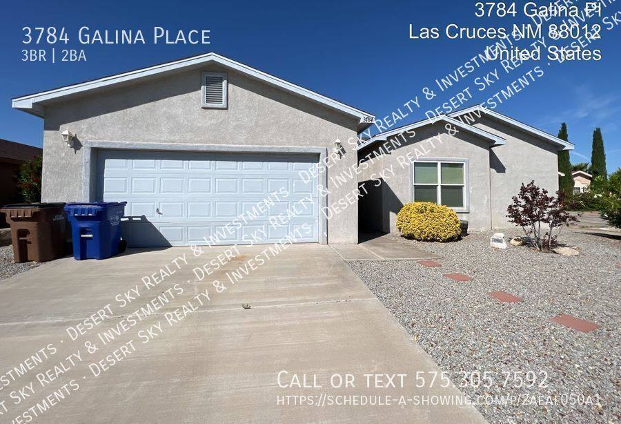 House for rent at 3784 Galina Place, Las Cruces, NM 88012