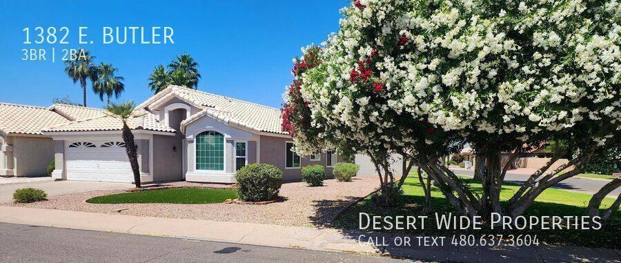 House for rent at 1382 E Butler, Chandler, AZ 85225