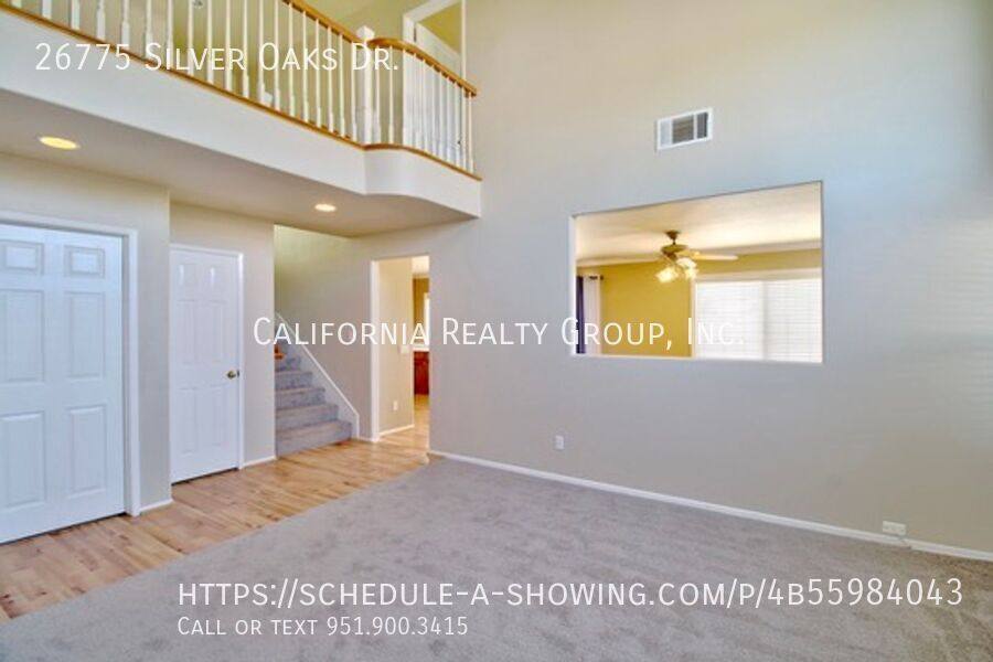 House for rent at 26775 Silver Oaks Dr, Murrieta, CA 92563