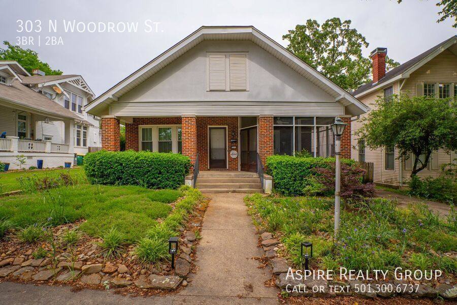 House for rent at 303 N Woodrow St, Little Rock, AR 72205