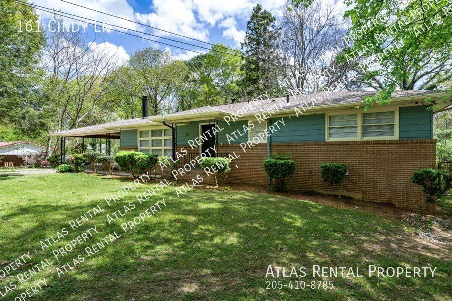 House for rent at 161 Cindy Lane, Birmingham, AL 35214