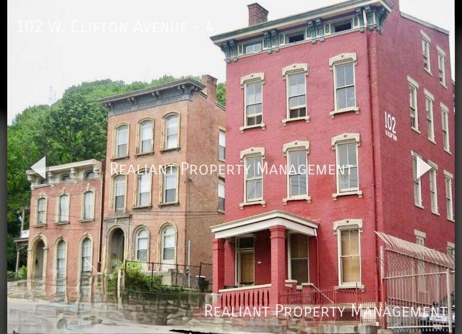 Apartment for rent at 102 W Clifton Ave #4, Cincinnati, OH 45202