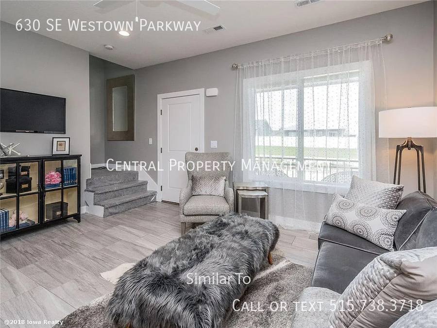 Townhouse for rent at 630 SE Westown Parkway, Waukee, IA 50263