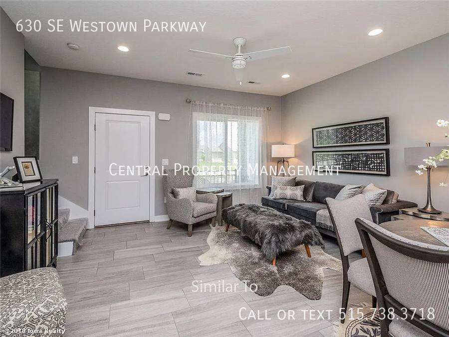 Townhouse for rent at 630 SE Westown Parkway, Waukee, IA 50263