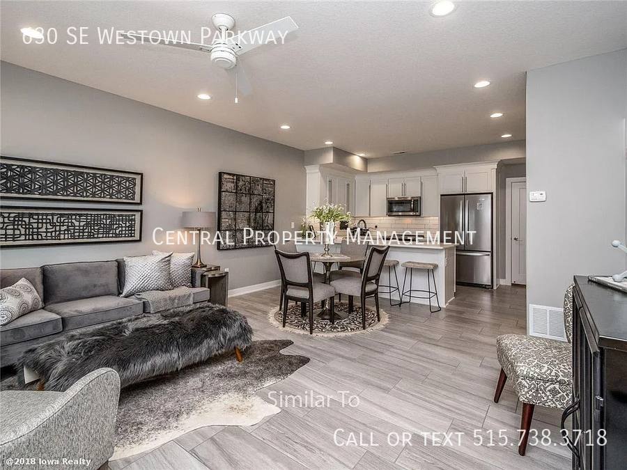 Townhouse for rent at 630 SE Westown Parkway, Waukee, IA 50263