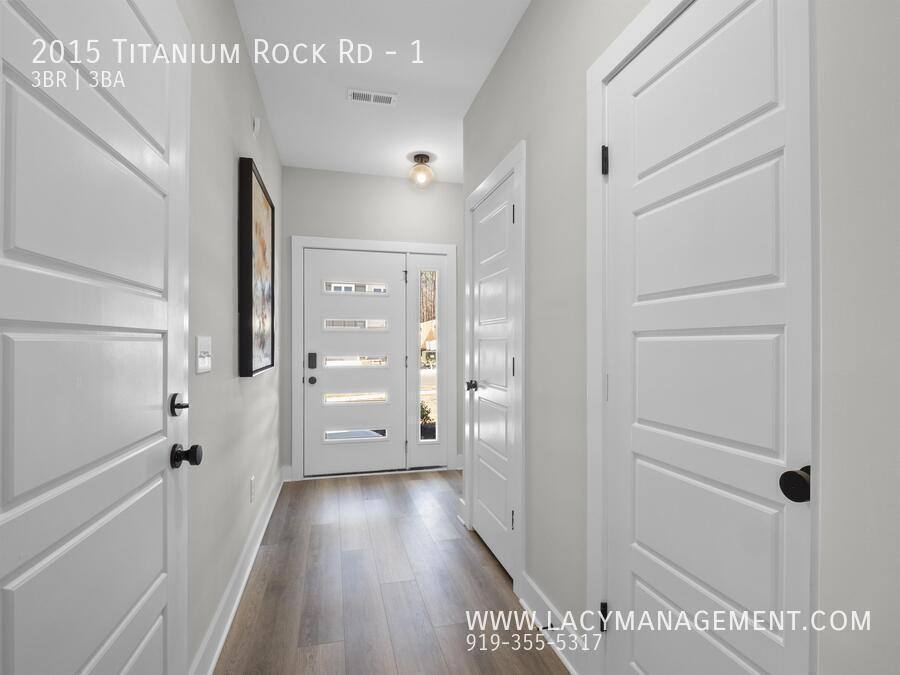 Townhouse for rent at 2015 Titanium Rock Rd #1, Durham, NC 27704