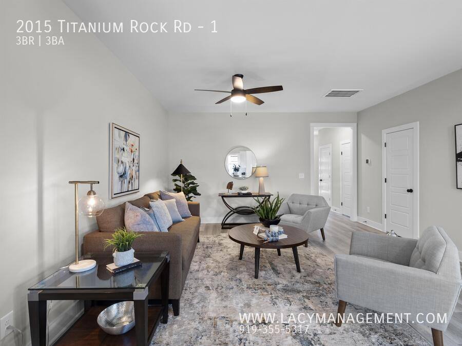 Townhouse for rent at 2015 Titanium Rock Rd #1, Durham, NC 27704