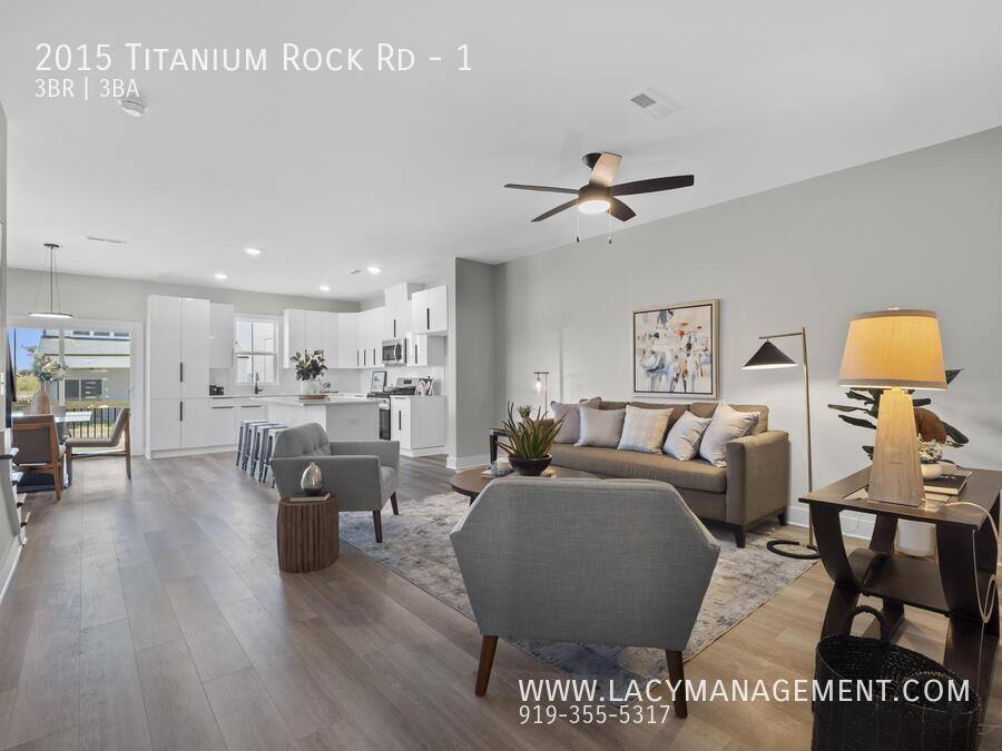 Townhouse for rent at 2015 Titanium Rock Rd #1, Durham, NC 27704
