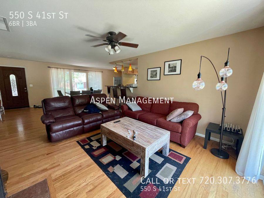 House for rent at 550 S 41st St, Boulder, CO 80305