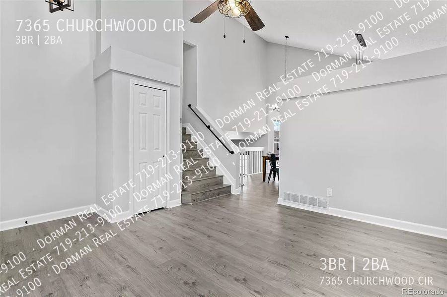 House for rent at 7365 Churchwood Circle, Colorado Springs, CO 80918