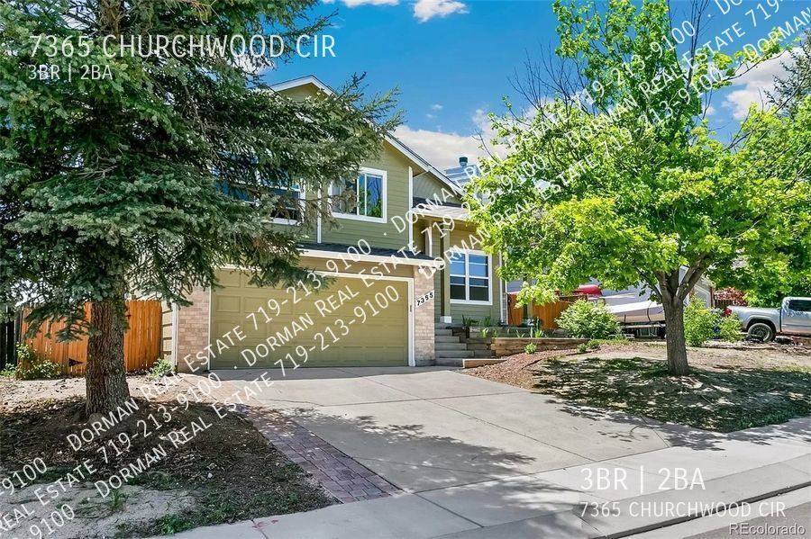 House for rent at 7365 Churchwood Circle, Colorado Springs, CO 80918