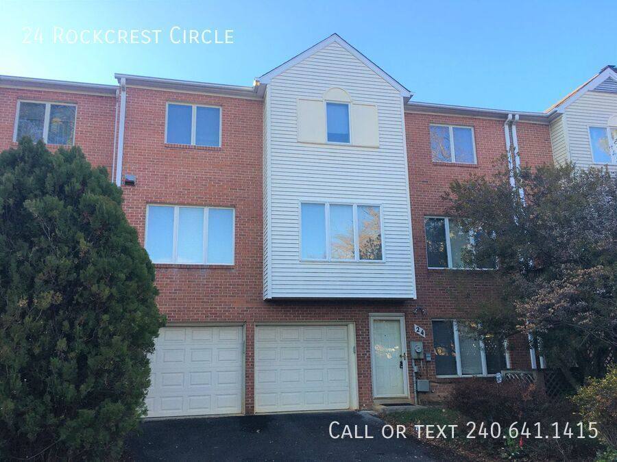 Townhouse for rent at 24 Rockcrest Circle, Rockville, MD 20851