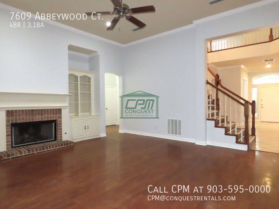 House for rent at 7609 Abbeywood Court, Tyler, TX 75703