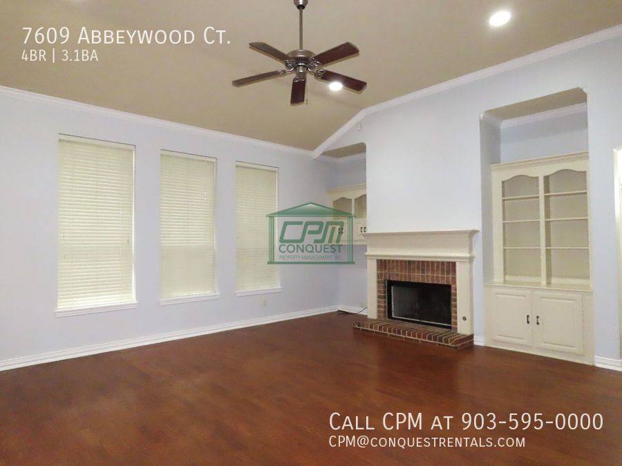 House for rent at 7609 Abbeywood Court, Tyler, TX 75703