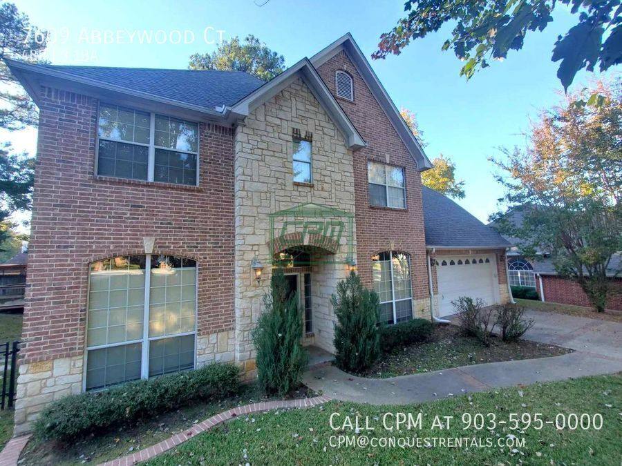 House for rent at 7609 Abbeywood Court, Tyler, TX 75703
