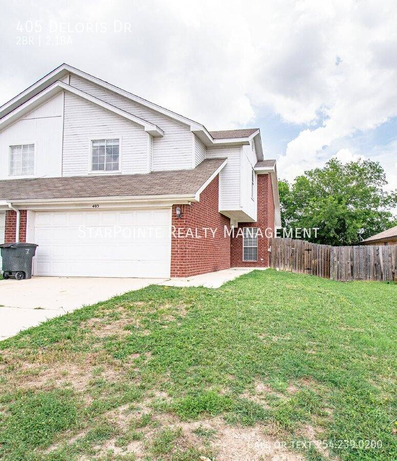 Townhouse for rent at 405 Deloris Dr, Killeen, TX 76542