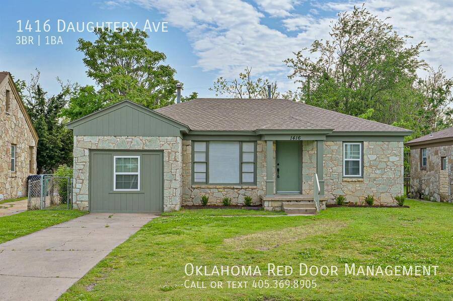 House for rent at 1416 Daughtery Ave, Oklahoma City, OK 73108