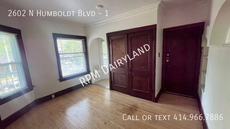 Apartment for rent at 2602 N Humboldt Blvd #1, Milwaukee, WI 53212