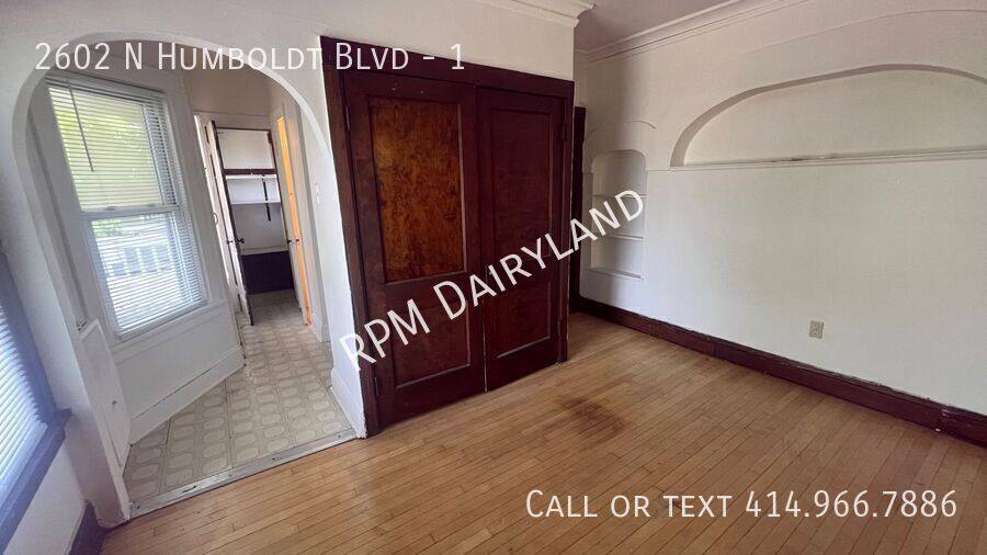Apartment for rent at 2602 N Humboldt Blvd #1, Milwaukee, WI 53212