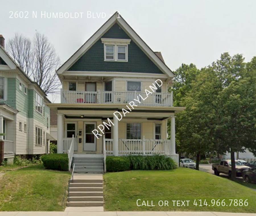 Apartment for rent at 2602 N Humboldt Blvd #1, Milwaukee, WI 53212