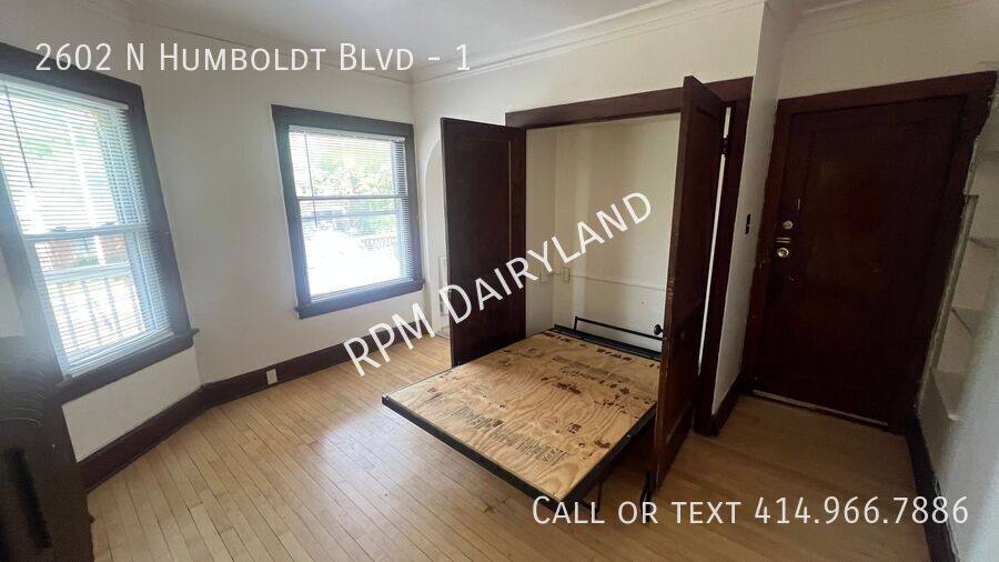 Apartment for rent at 2602 N Humboldt Blvd #1, Milwaukee, WI 53212