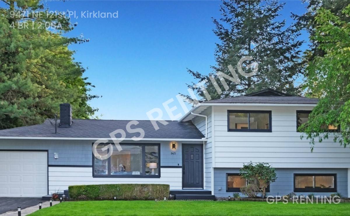 House for rent at 9471 NE 121st Place, Kirkland, WA 98034