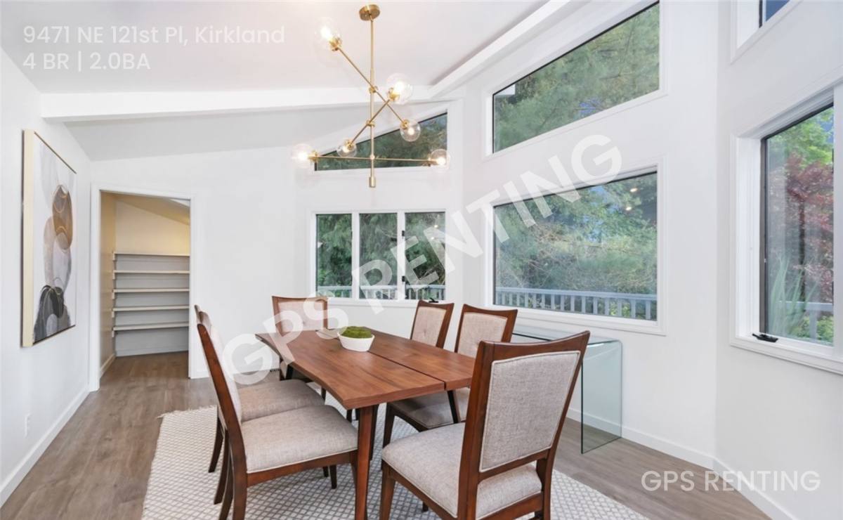 House for rent at 9471 NE 121st Place, Kirkland, WA 98034
