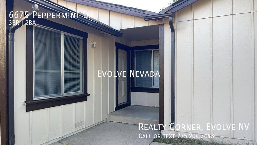 House for rent at 6675 Peppermint Dr, Reno, NV 89506