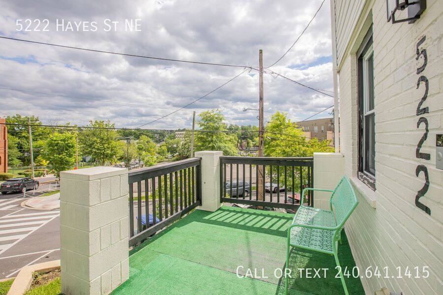Townhouse for rent at 5222 Hayes St NE, Washington, DC 20019