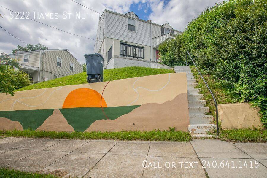 Townhouse for rent at 5222 Hayes St NE, Washington, DC 20019